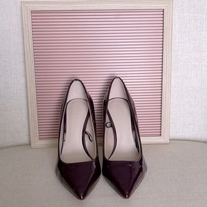 H&M Deep Purple Patent Leather Pumps
